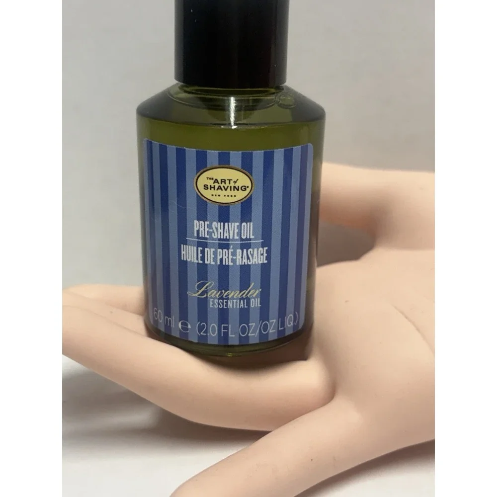 The Art of Shaving Pre Shave Oil Mens Unscented 2 oz / 60 ml Made in the USA